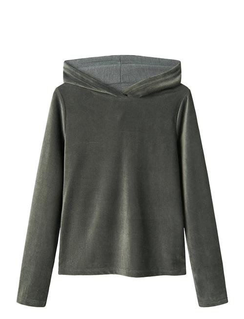 name it | Nkforinge Ls Slim Vel Top Wh | 122-128