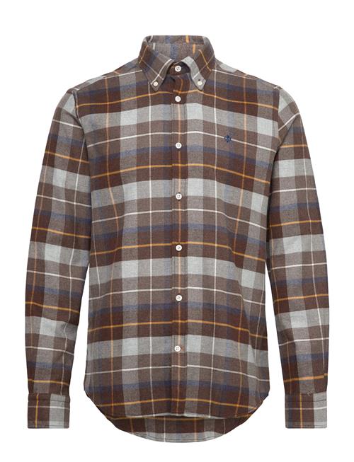 Morris | Big Check Flannel Shirt-Classic Fit | XS