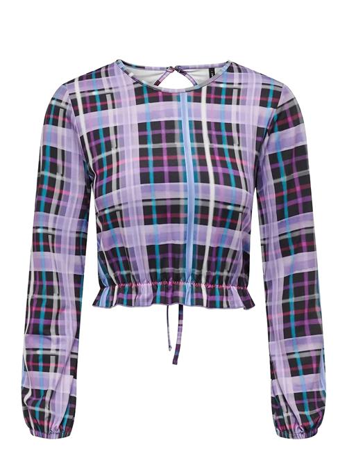 ONLY | Onlemilia L/S Open Back Frill Top Nn | S