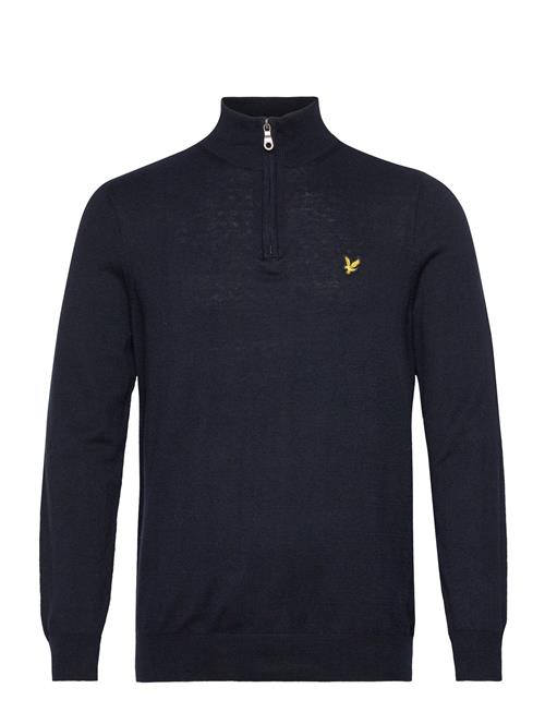 Lyle & Scott | Cotton Merino Quarter Zip Jumper | M