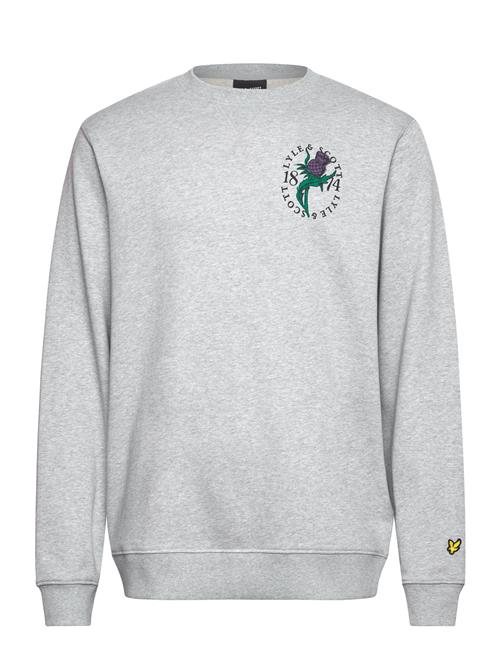 Lyle & Scott | Thistle Flora Printed Crew Neck Sweatshirt | S
