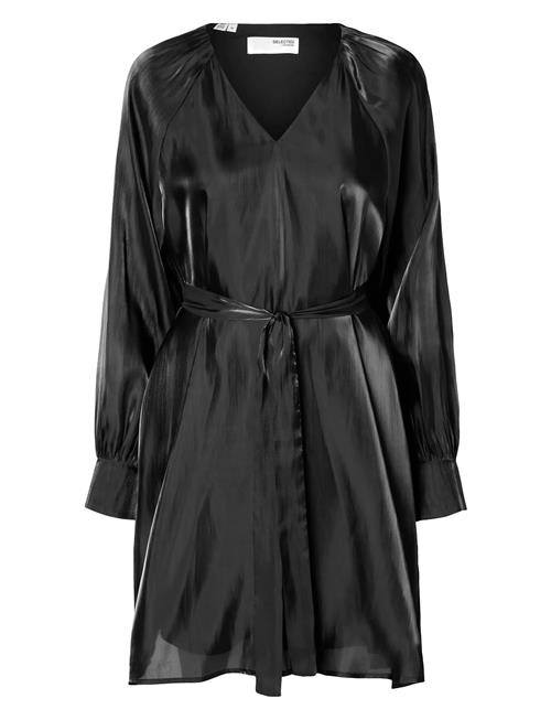Selected | Slfarina Ls Short V-Neck Dress B | 36