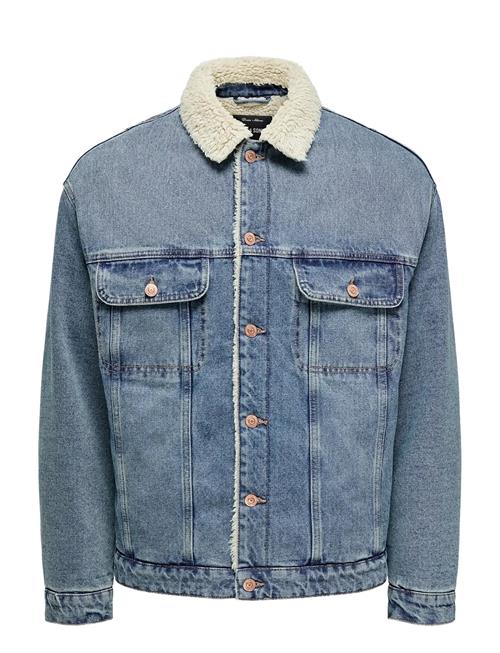 ONLY & SONS | Onswilson Sherpa Dbtint 0970 Dnm Jacket | M
