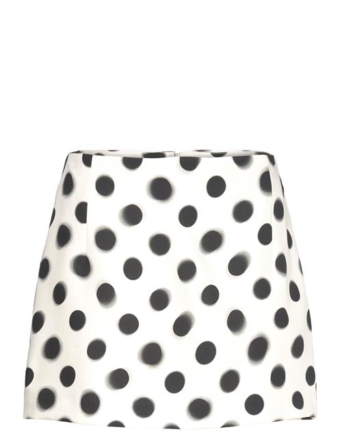 Mango | Polka-Dot Satin Mini-Skirt | 34