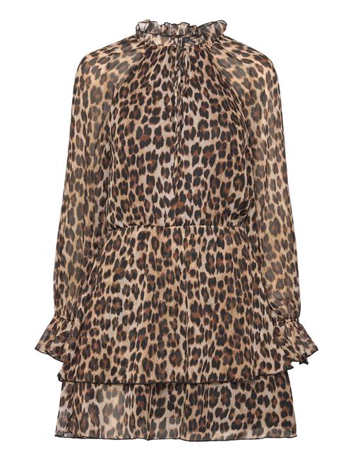 Mango | Leopard-Print Flared Dress | S