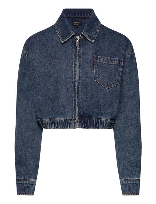 Bardot | Crop Bomber Denim Jacket | 34