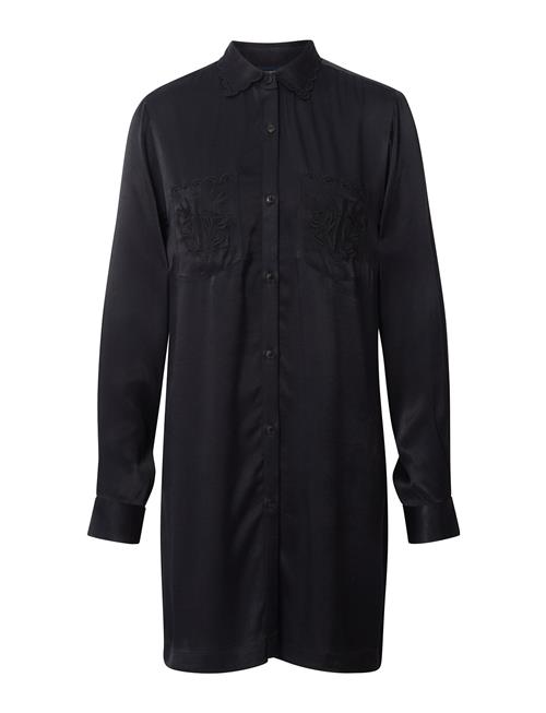 Lexington Clothing | Isabel Embroidered Satin Dress | XS