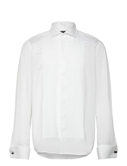 Oscar Jacobson | Reg Fit Cut Away Tuxedo Double Cuff Shirt | 42