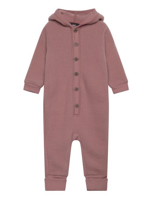 mikk-line | Wool Baby Suit W. Hood | 80