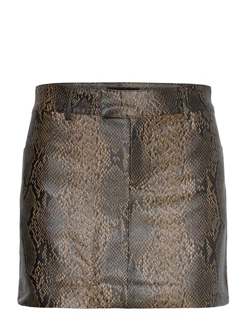Mango | Mini-Skirt With Animal-Print Effect | 38
