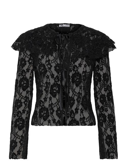 ALOHAS | Tolpa Lace Black Blouse | XS