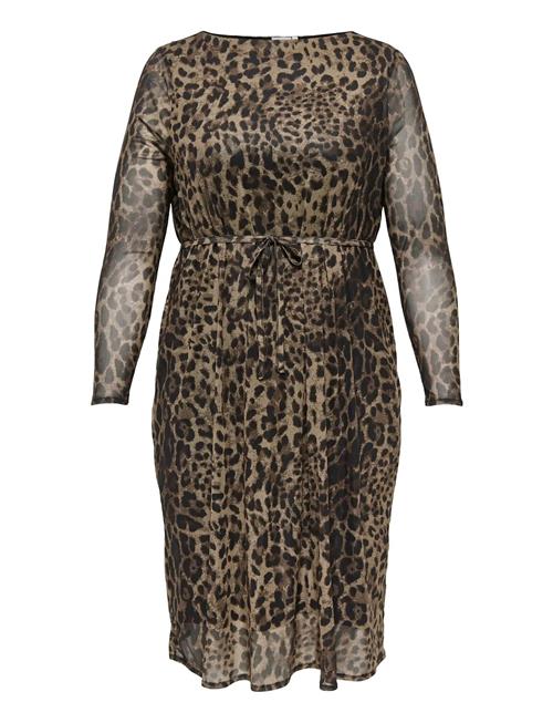 ONLY Carmakoma | Carforest Life Ls Boatneck Blk Dress Jrs | 42-44