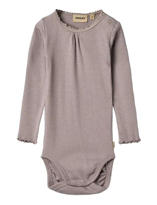 Wheat | Rib Body L/S Lotta | 80