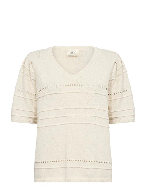 Cream | Crpoppi Knit Blouse | XL