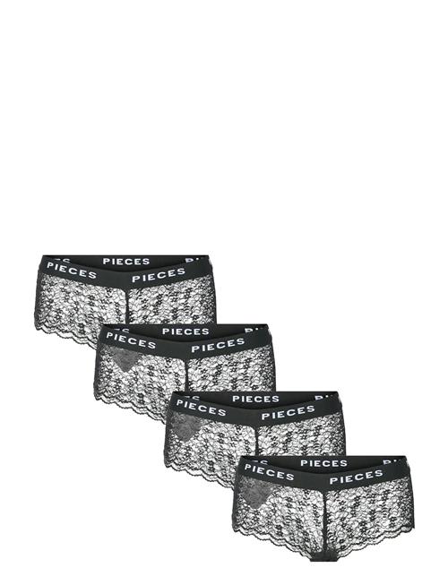 Pieces | Pclogo Lace Hipster 4-Pack | XS