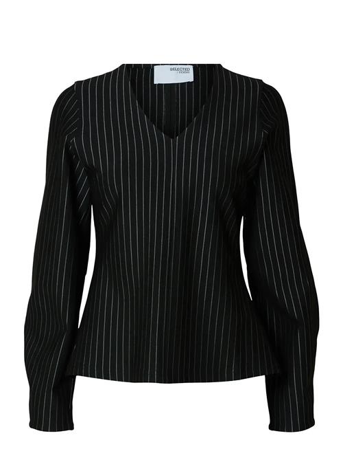 Selected | Slfpennie Ls V-Neck Top | XS