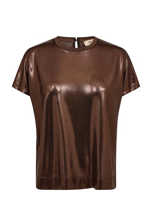 MOS MOSH | Mmnivola O-Neck Metallic Tee | M