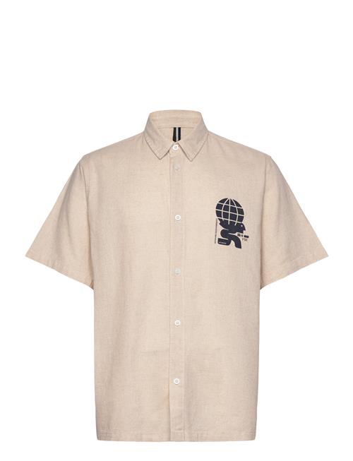 Fat Moose | Ian Cotton Linen Shirt Ss | M