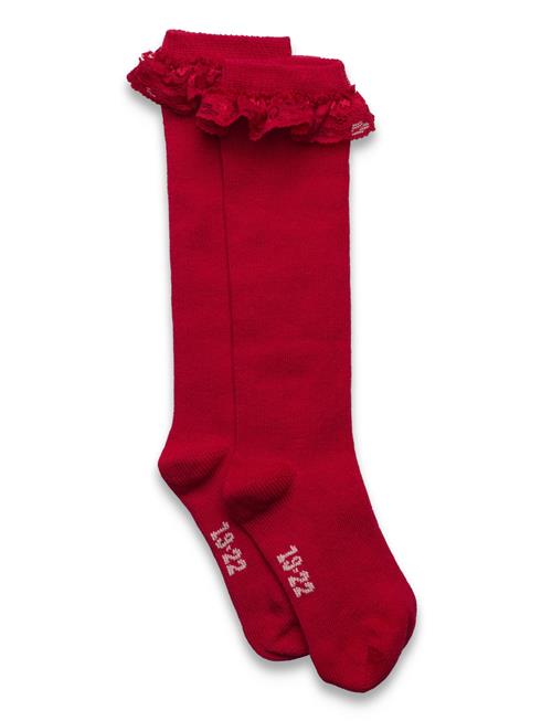 Minymo | Knee Sock W. Lace | 19\22