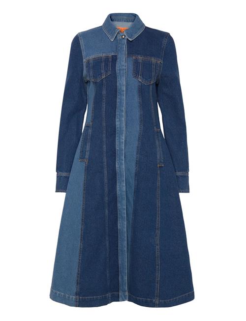 STINE GOYA | Long Sleeve Denim Dress, 2301 Denim | XS