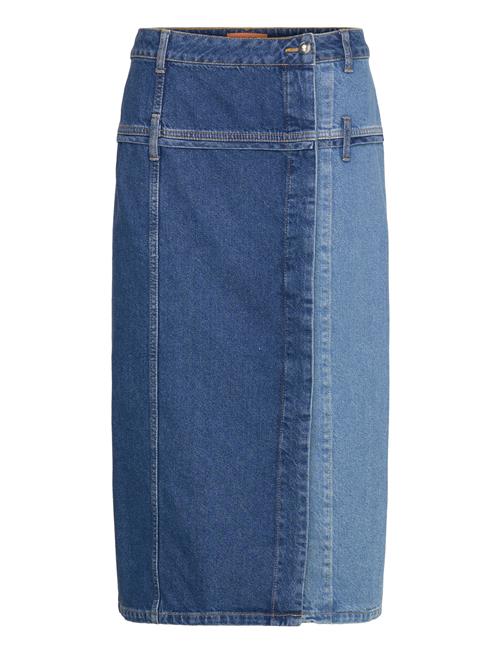 STINE GOYA | Denim Midi Skirt, 2301 Denim | S