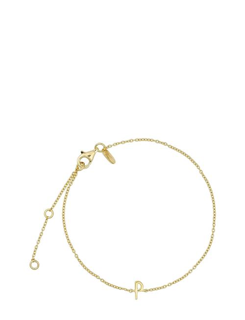 Design Letters | Archetype Bracelet - A-Z Gold Plated | ONE SIZE