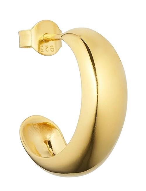 Design Letters | Chunky Rainbow Hoop 8Mm Gold Plated (1 Pcs) | ONE SIZE