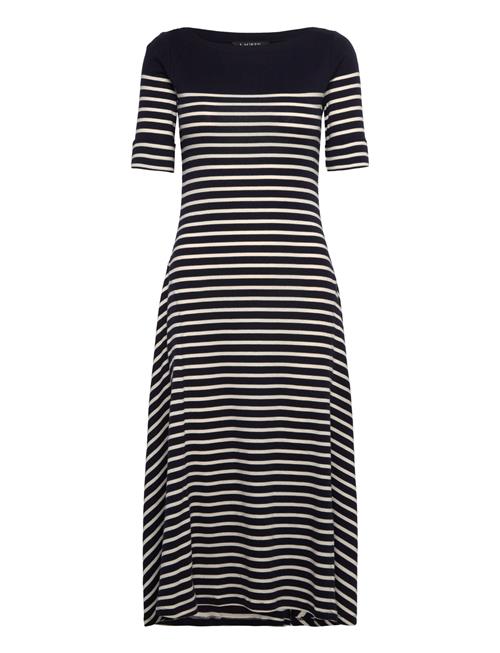 Lauren Ralph Lauren | Striped Cotton Midi Dress | M