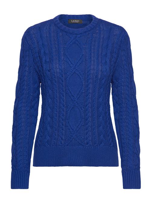 Lauren Ralph Lauren | Aran-Knit Cotton-Blend Crewneck Sweater | L