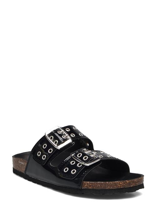 Bianco | Biamiami Two Buckle Slide Patent Leather | 39