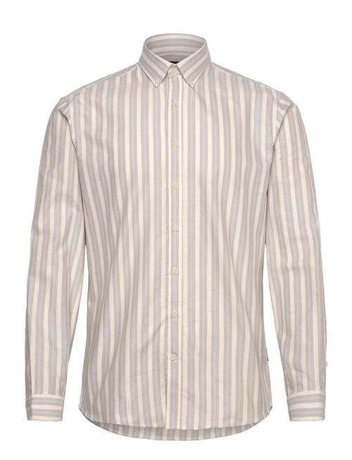 Lindbergh | Striped Oxford Shirt L/S | M