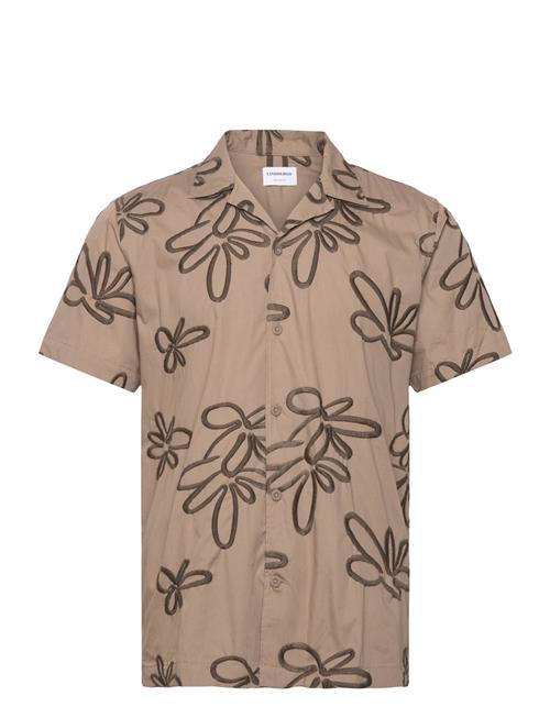 Lindbergh | Embroidered Cotton Shirt S/S | M