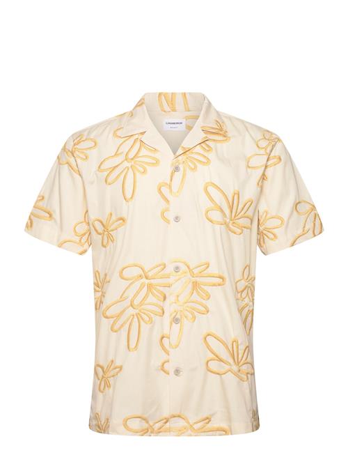 Lindbergh | Embroidered Cotton Shirt S/S | L