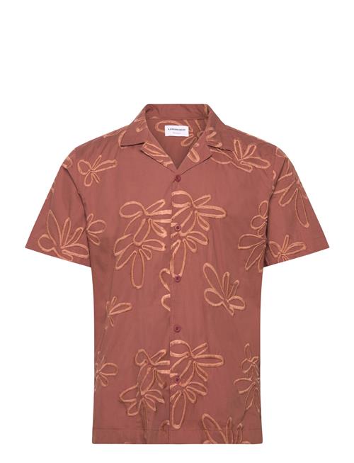 Lindbergh | Embroidered Cotton Shirt S/S | XL