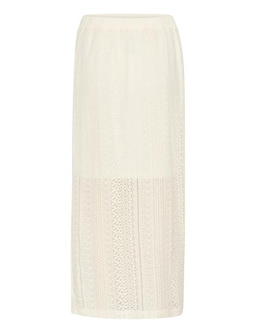 Cream | Crrubby Lace Skirt | 36