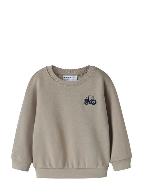 name it | Nmmvallen Ls Nreg Sweat Bru | 122-128
