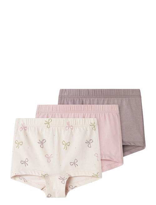 name it | Nmftights 3P Barely Pink Bow Noos | 104