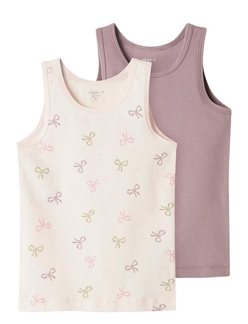 name it | Nmftank Top 2P Barely Pink Bow Noos | 92