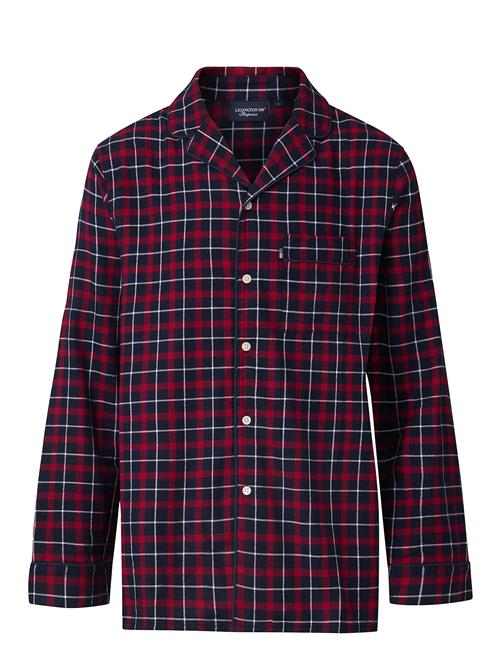 Lexington Home | Miranda Organic Cotton Checked Flannel Pajama Set | XL