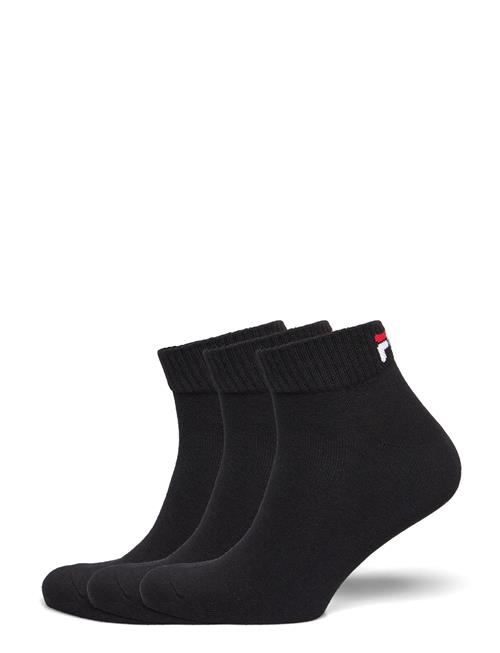FILA Socks | Fila 3Pk Quarter Plain Socks | 35-38