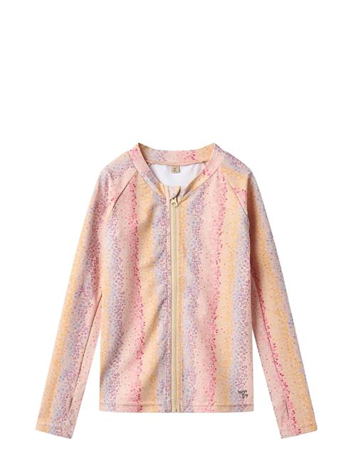 Wheat | Swim T-Shirt L/S Zip Ada | 92
