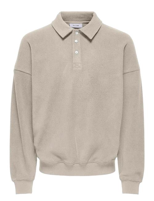 ONLY & SONS | Onsdominic Rlx Ls Rugby Sweat Vd | S