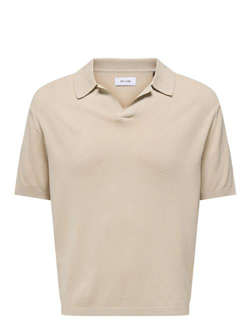 ONLY & SONS | Onsadrian Reg 12 Ss Contrast Polo Knit | S