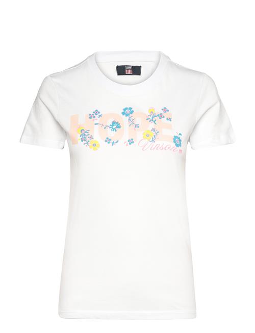 VINSON | Randi Reg Cot Sj Vin W Tee | L