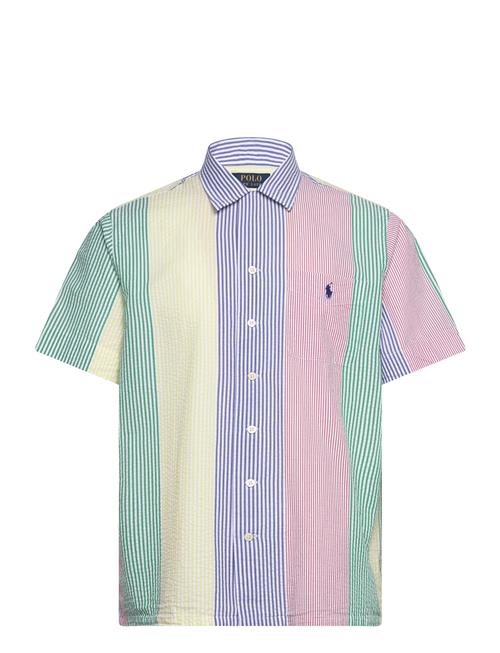 Polo Ralph Lauren | Classic Striped Seersucker Camp Shirt | L