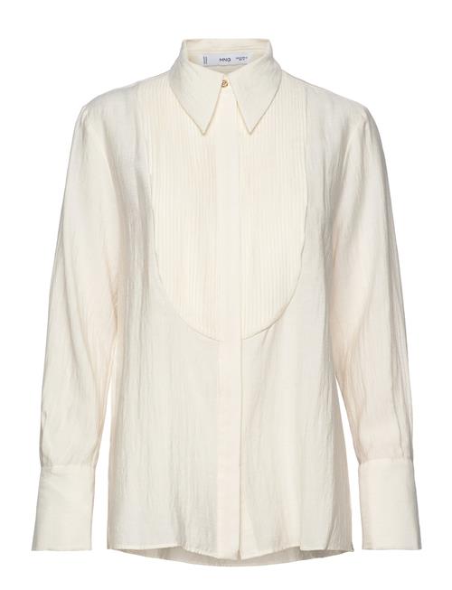 Mango | Fluid Shirt With Contrasting Panel | M