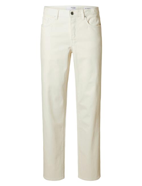 Selected | Slh190-Reg Tape Cole 3502 Egret Jns Noos | 38 x 32