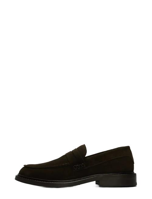 Selected | Slhcarter Suede Low Penny Loafer | 40
