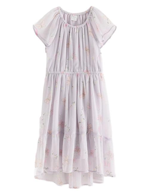 Lindex | Dress Chiffon Hi Low Aop | 116