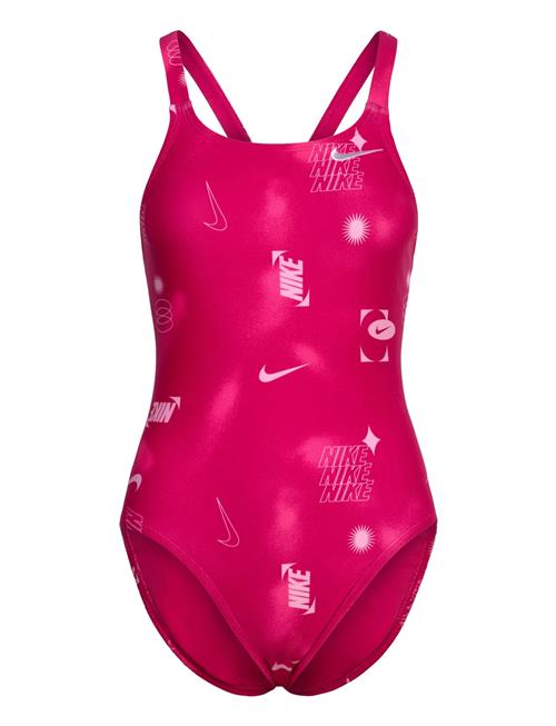 NIKE SWIM | Nike Hydrastrong Multi Print Fastback One Piece | 38